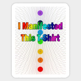 Manifest Aligned Sticker